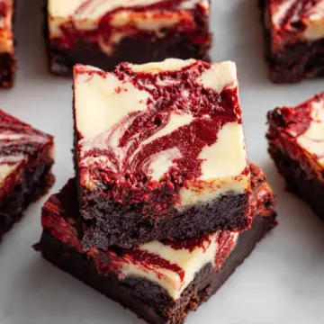 Red Velvet Cheesecake Brownies
