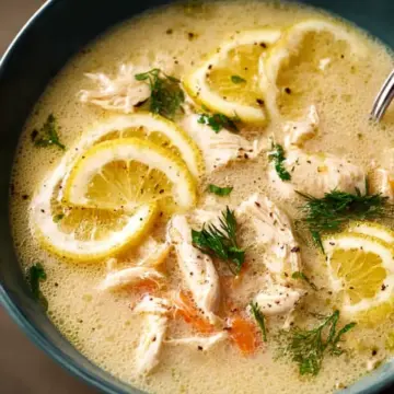 Avgolemono (Greek Lemon Chicken Soup)