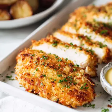 Air Fryer Parmesan Crusted Chicken