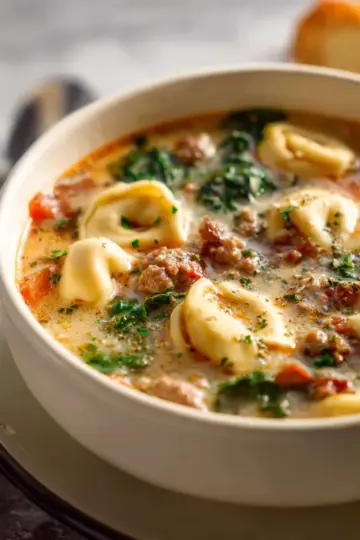 Sausage Tortellini Soup