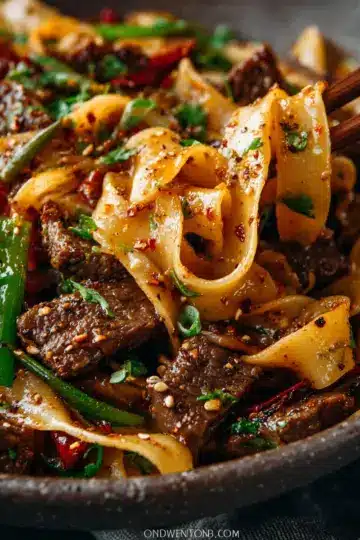 Cumin Lamb Noodles