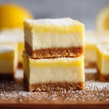 Cheesecake Lemon Bars