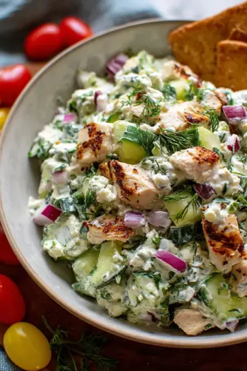 Tzatziki Chicken Salad