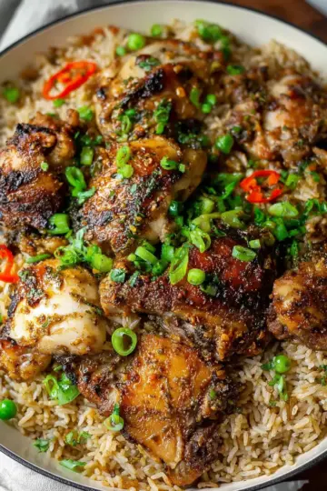 Jerk Chicken and Rice Recipe