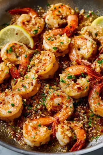 Lemon Garlic Shrimp