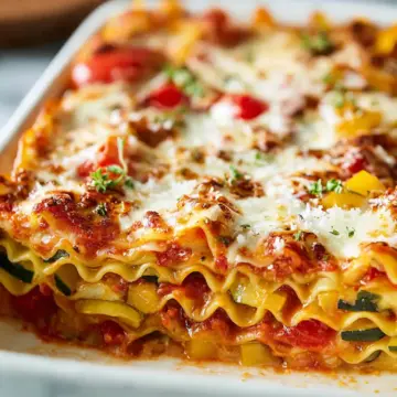Easy Vegetable Lasagna
