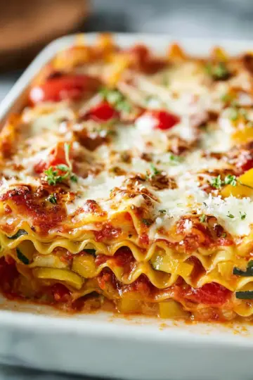 Easy Vegetable Lasagna