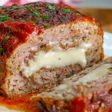 Sicilian Stuffed Meatloaf