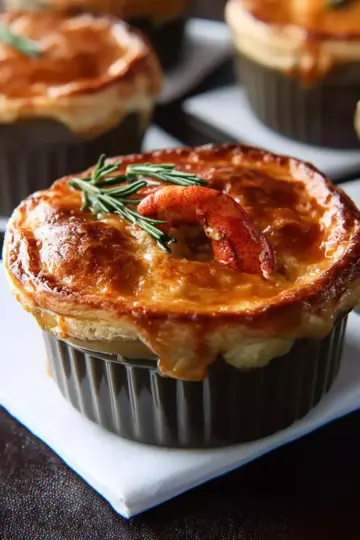 Mini Lobster Pot Pies