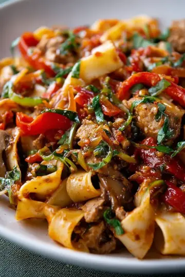 Italian Drunken Noodles