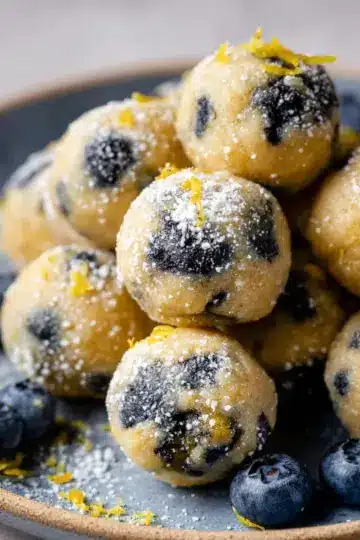 ## Lemon Blueberry Protein Balls