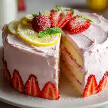 Strawberry Lemon Cake