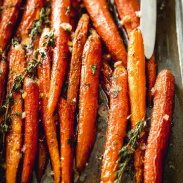 Balsamic Roasted Carrots