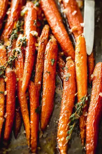 Balsamic Roasted Carrots