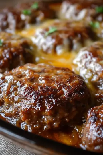 Amish Hamburger Steak Bake