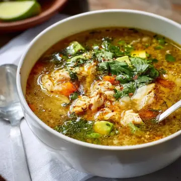 Caldo De Pollo (Mexican Chicken Soup)