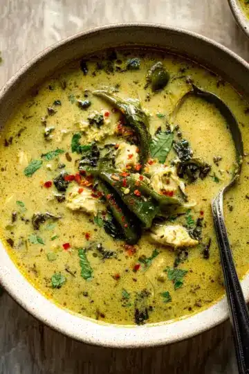 Roasted Poblano Soup