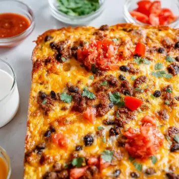 Mexican-Inspired Chorizo Breakfast Casserole