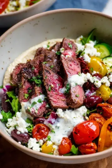 Mediterranean Steak Bowl
