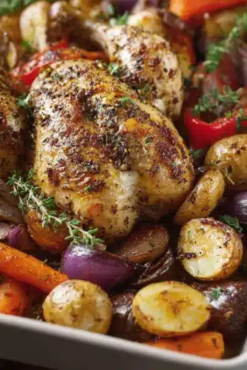 Roasted Chicken and Vegetables