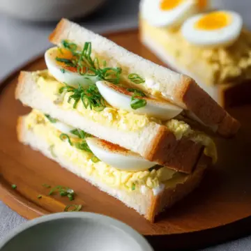 Japanese Egg Sandwich Recipe (Tamago Sando)