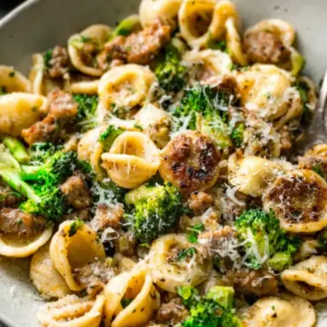 Orecchiette with Sausage and Broccoli Recipe