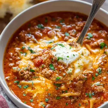 Easy Lasagna Soup Recipe