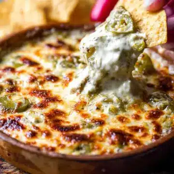 Cheesy Hatch Green Chile Dip