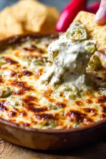 Cheesy Hatch Green Chile Dip
