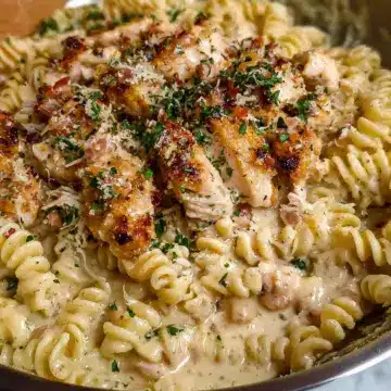 Creamy Garlic Parmesan Chicken Pasta