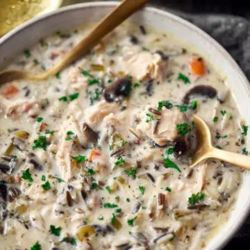 Creamy Chicken and Wild Rice Soup